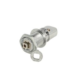 Skabsls "Roto" til Hngels 22x25mm - Forkromet