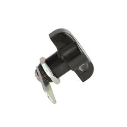 Skabsls til Hngels 19x20mm - Hjre - Sort