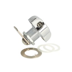 Skabsls til Hngels 19x20mm - Venstre - Forkromet