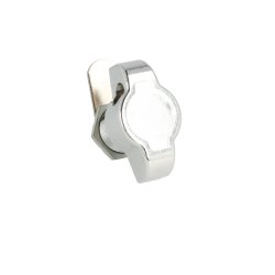 Skabsls til Hngels 19x20mm - Venstre - Forkromet