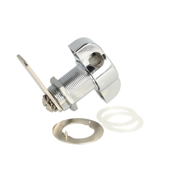 Skabsls til Hngels 19x25mm - Hjre - Forkromet