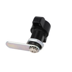 Skabsls til Hngels 19x25mm - Venstre - Sort