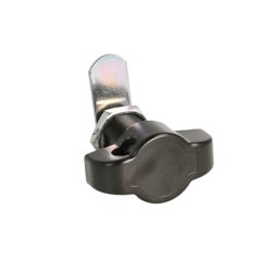 Skabsls til Hngels 19x20mm - Venstre - Sort