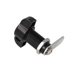 Skabsls til Hngels 19x32mm - Hjre - Sort