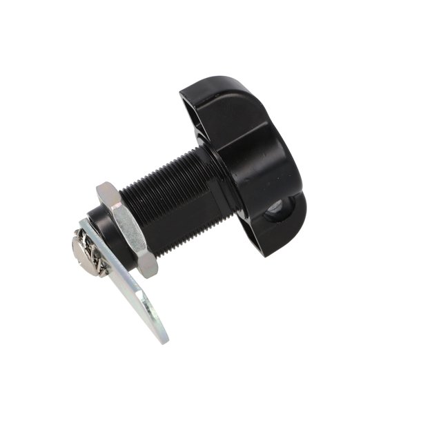 Skabsls til Hngels 19x32mm - Hjre - Sort