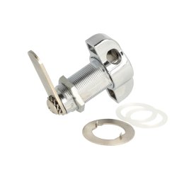 Skabsls til Hngels 19x32mm - Venstre - Forkromet