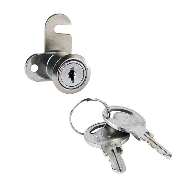 Skabsls "Cacus" 16,5x20mm - Forkromet