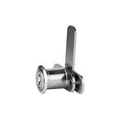 Skabsls "Cacus" 16,5x20mm - Forkromet - Dobbelt Lsning