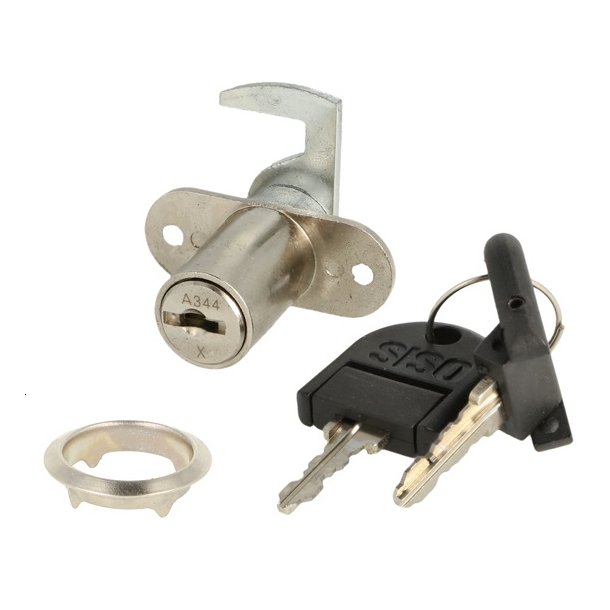 Skabsls "Cacus" 16,5x22mm - Forkromet