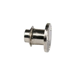 Klapl�s "Hector" med Flange �19x20mm - Forniklet