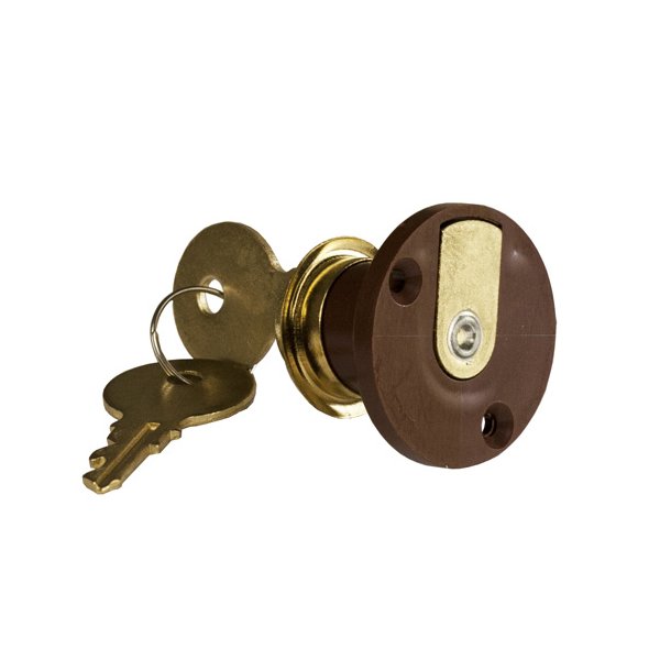 Klapl�s "Hector" med Flange �18x20mm - Formessinget
