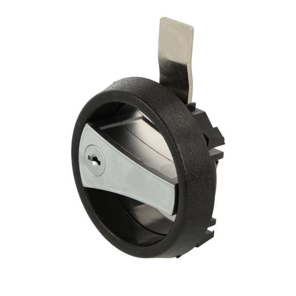 Hndtag m/Ls 72mm - Alu/Sort - Samme Ngle