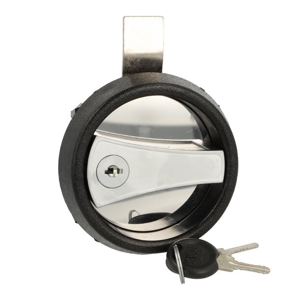 Hndtag m/Ls 72mm - Krom/Sort