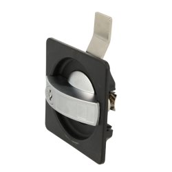 Hndtag m/Ls 72mm - Alu/Sort- Samme Ngle