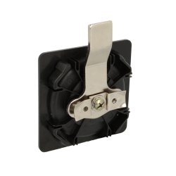 Hndtag m/Ls 72mm - Alu/Sort- Samme Ngle