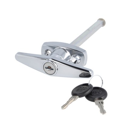 Garagegreb - Forkromet - Front Montering - Samme N�gle (D20)