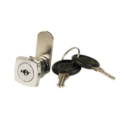 Skabsls "Argus" 19x20mm - Forkromet - 180