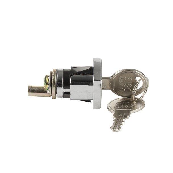 Skabsls "Corus" 19x20mm - Forkromet