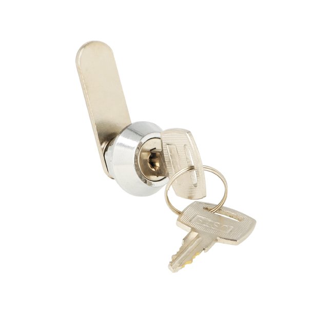 Skabsls "Nomos" 16x9,5mm - Forkromet