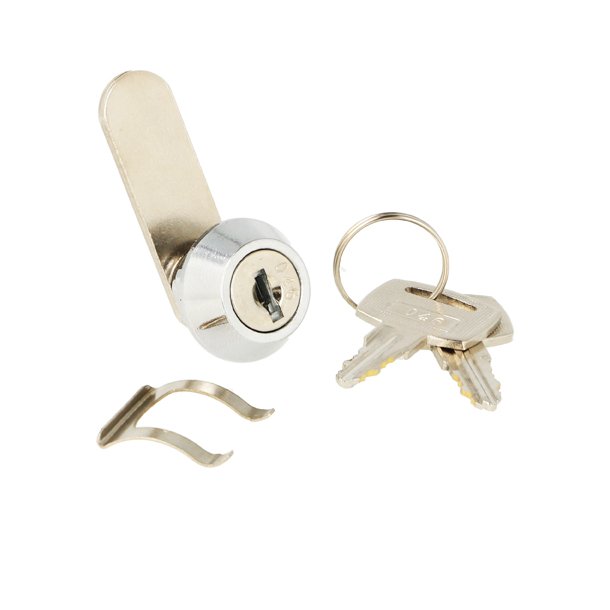 Skabsls "Nomos" 16x9,5mm - Forkromet