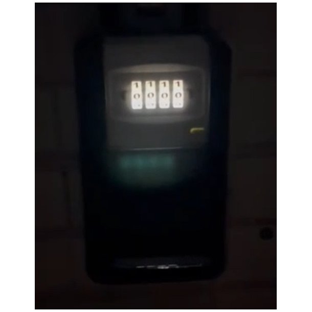 Ngleboks med LED Lys & Kodels - 4 Cifre