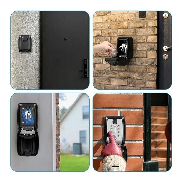 Ngleboks med Trykkode - 9 Cifre