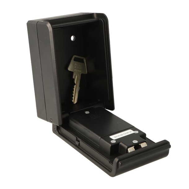 Elektronisk Ngleboks med Kode - Sort