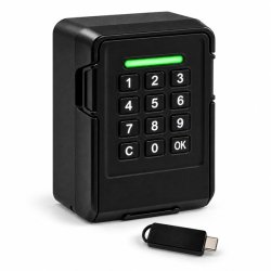 Elektronisk N�gleboks med Kode, Bluetooth & Wifi (Tilk�b)
