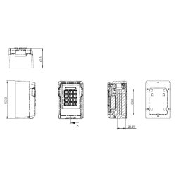 Elektronisk N�gleboks med Kode, Bluetooth & Wifi (Tilk�b)