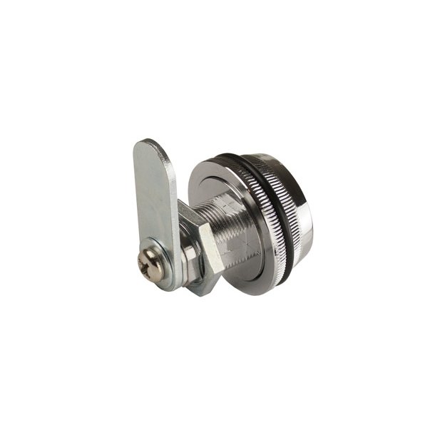Kodels "Ceto" med 3 Hjul - 19x20mm - Forkromet