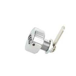 Kodels "Atlas" med 3 Hjul - 19x16mm - Forkromet - Hjre