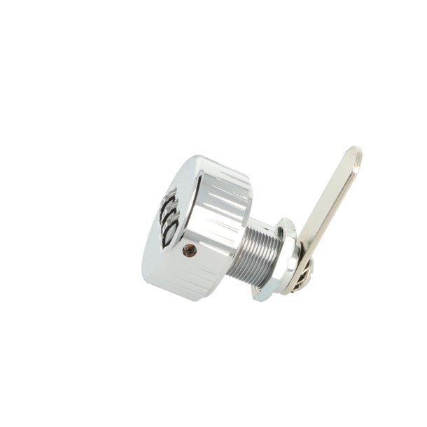 Kodels "Atlas" med 3 Hjul - 19x30mm - Forkromet - Hjre