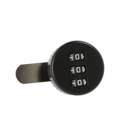 Kodels "Atlas" med 3 Hjul - 19x25mm - Sort - Hjre