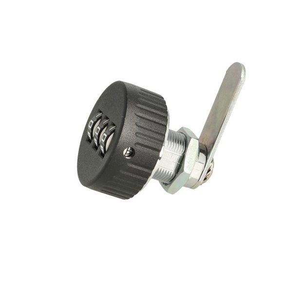 Kodel�s "Atlas" med 3 Hjul - �19x20mm - Sort - H�jre