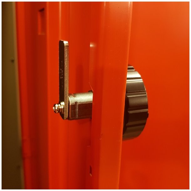 Kodels "Midas" 19x18mm med 4 Hjul - Hovednglesystem