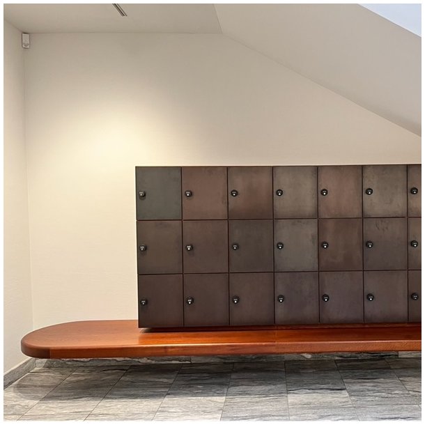 Kodels "Hera" 19x18,3mm med 4 Hjul - Engangskode