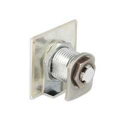 Vitrineskabsls til 8-10mm Glas - Forkromet