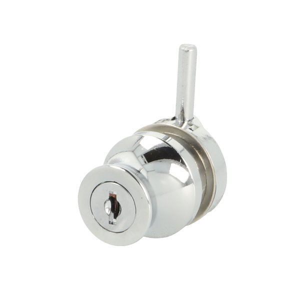 Vitrineskabsls "Sol" til 4-6mm Glas - Samme Ngle