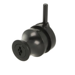 Vitrineskabsls "Sol" til 4-6mm Glas - Samme Ngle