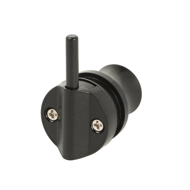 Vitrineskabsls "Sol" til 4-6mm Glas - Samme Ngle