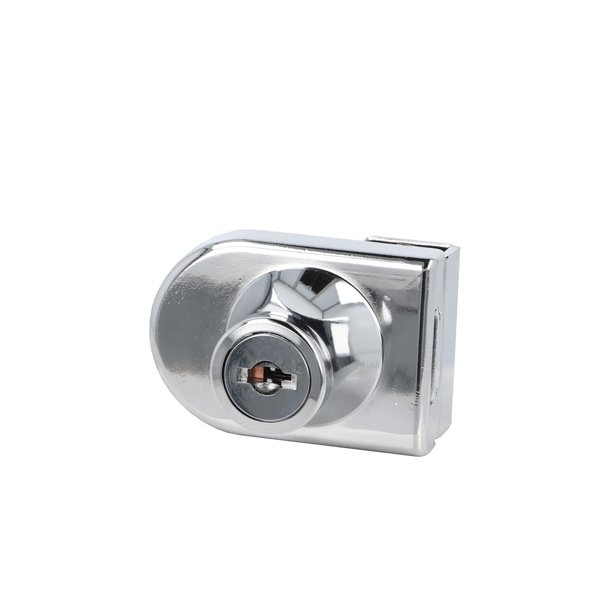 Vitrineskabsl�s "Fulla" til 4-6mm Glas - Samme N�gle (D20)