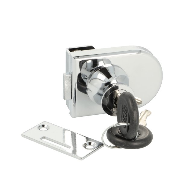 Vitrineskabsls "Fulla" til 4-6mm Glas - Samme Ngle