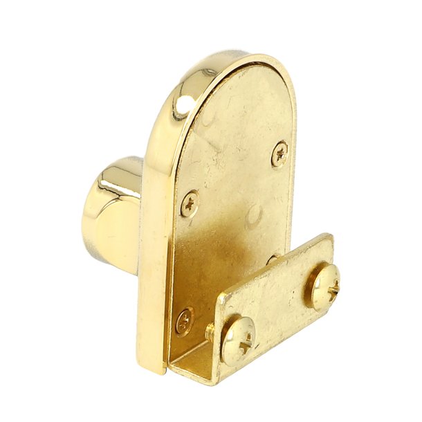 Vitrineskabsls "Fulla" til 8mm Glas - Messing Look