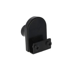 Vitrineskabsls "Fulla" til 4-6mm Glas - Sort