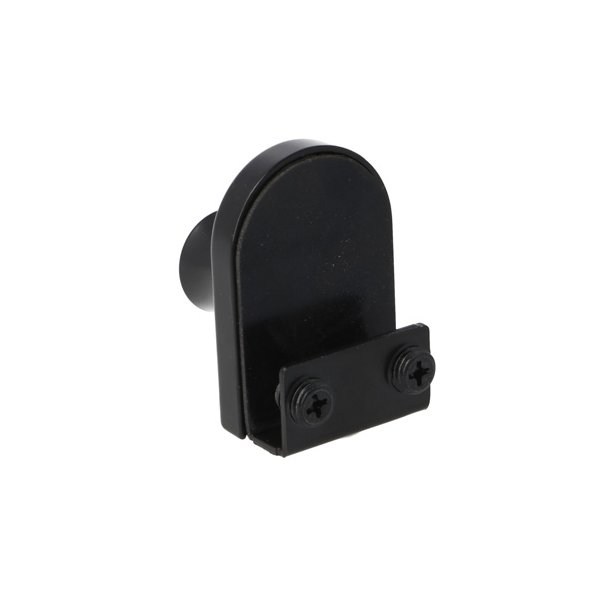 Vitrineskabsls "Fulla" til 4-6mm Glas - Sort