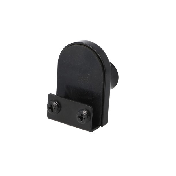 Vitrineskabsls "Fulla" til 4-6mm Glas - Sort