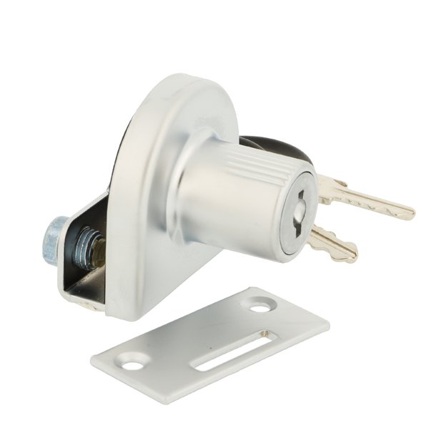 Vitrineskabsls "Lofn" til 6-8mm Glas - Samme Ngle