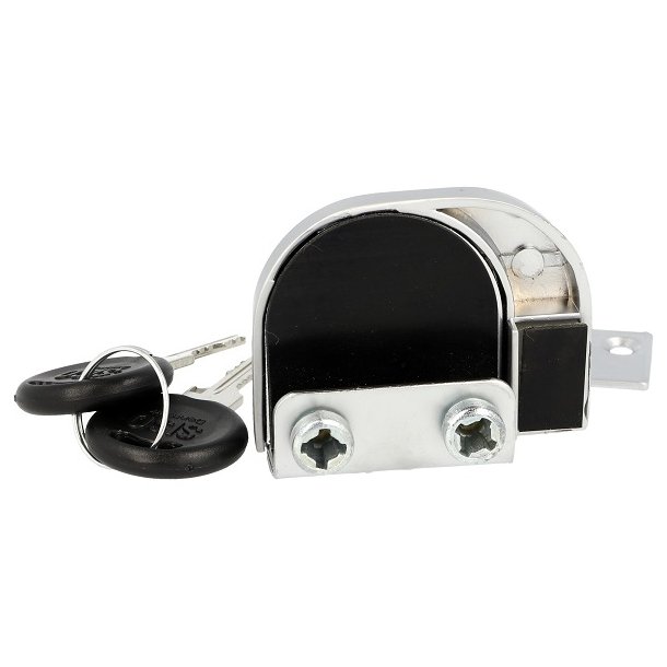 Vitrineskabsls "Lofn" t/4-6mm Dobbelt Glas - Samme Ngle