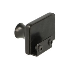 Vitrineskabsls "Gerd" t/4-6mm Dobbelt Glas - Sort