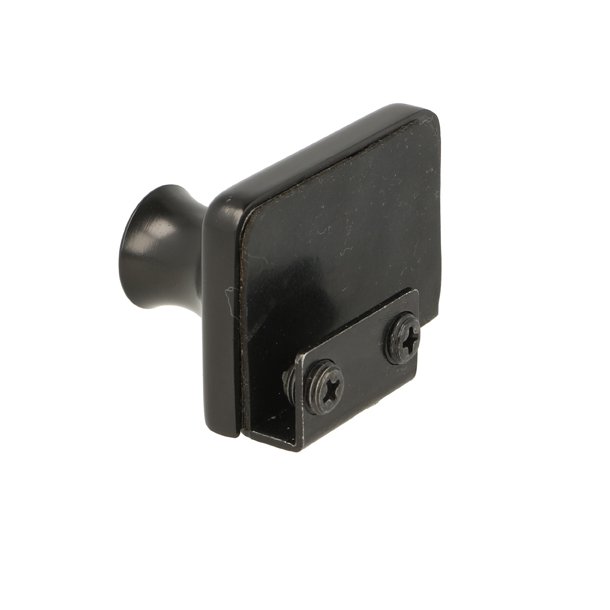 Vitrineskabsls "Gerd" t/4-6mm Dobbelt Glas - Sort